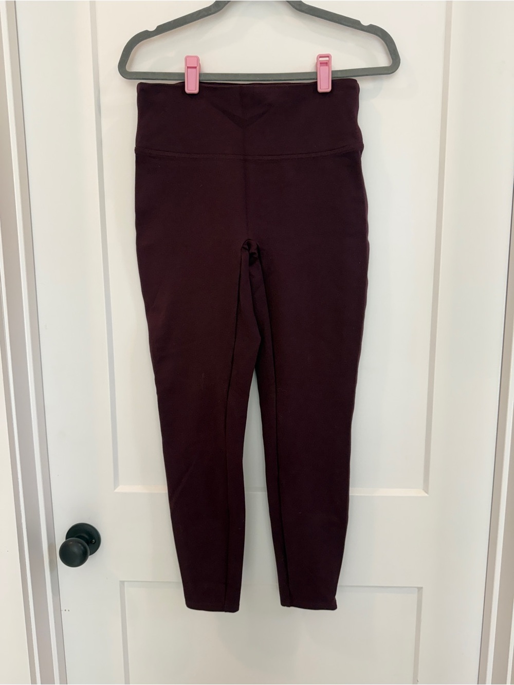 Spanx Brandy Wine Pull On Leggings